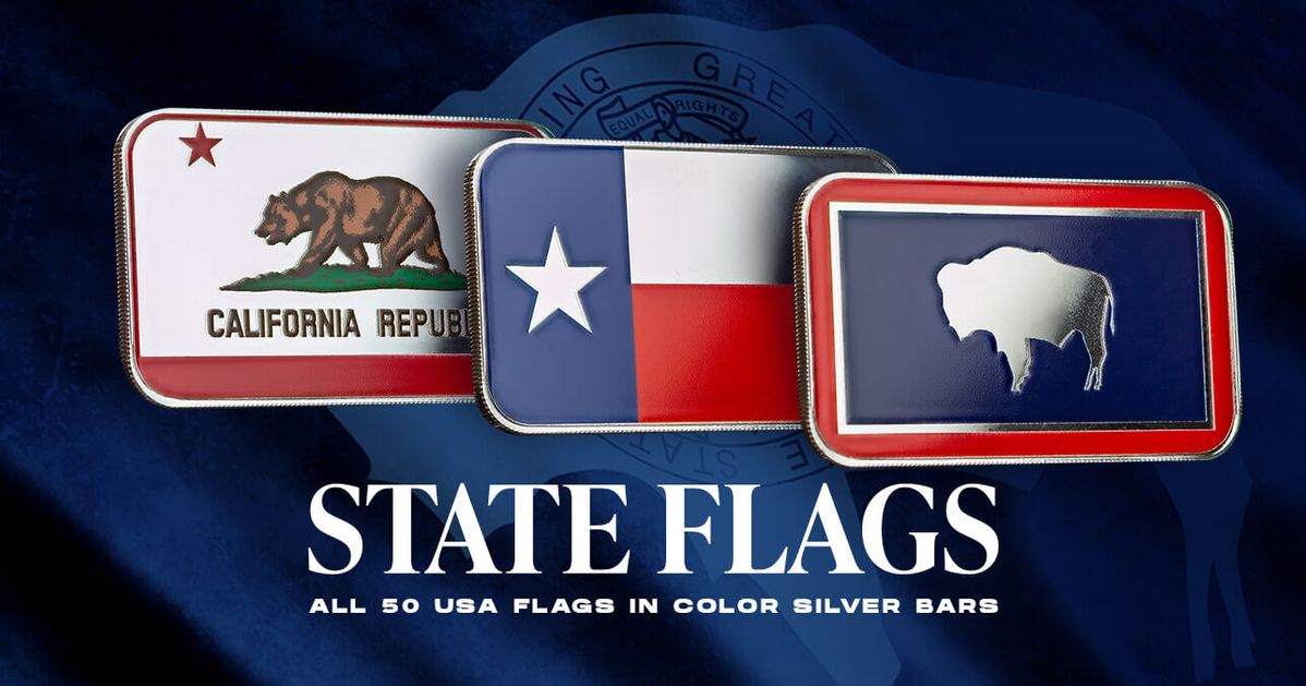 2024 State Flags Email 2 Scottsdale Mint Releases All 50 Usa State Flags As Color Silver Bars