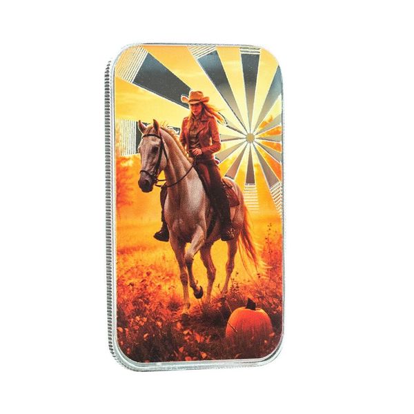 Prairie Cowgirl 1 Oz Silver Color Bar