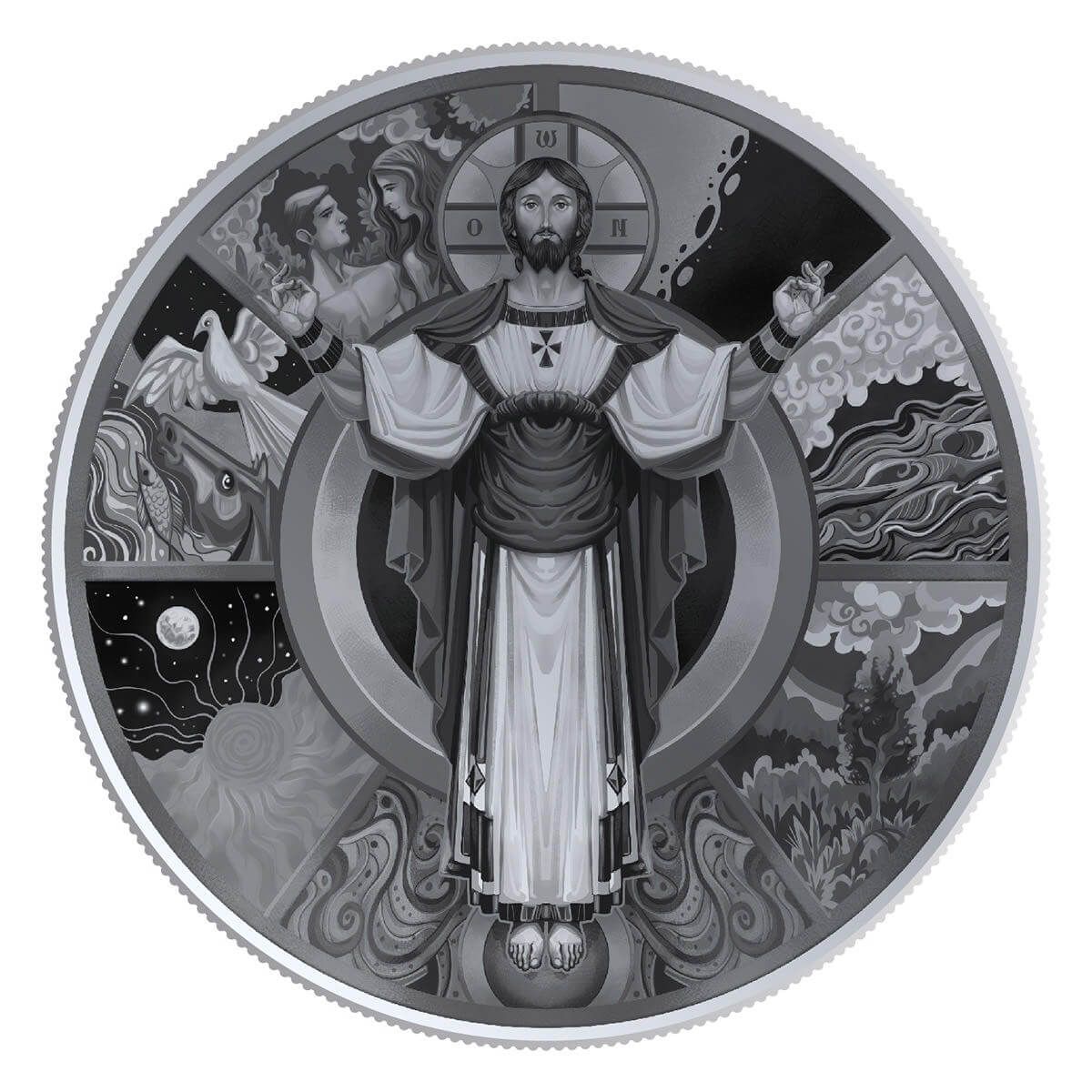 2024 Samoa Jesus Collection Mina Coin