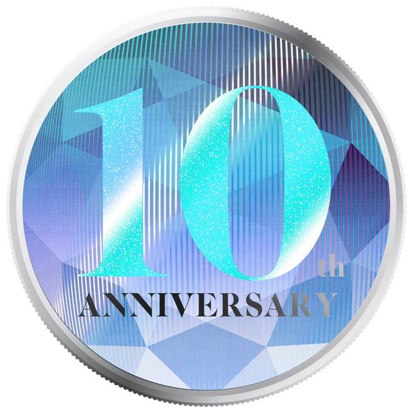 2024 Scottsdale Mint Christmas Color Rounds 10th Anniversary