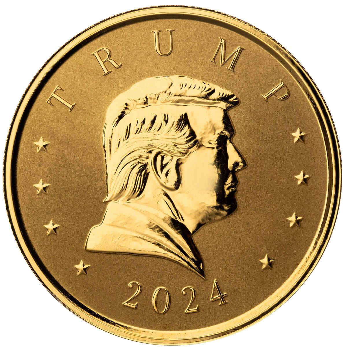 2024 President Donald J Trump 1 Troy Ounce 9999 Fine Silver Round (copy)