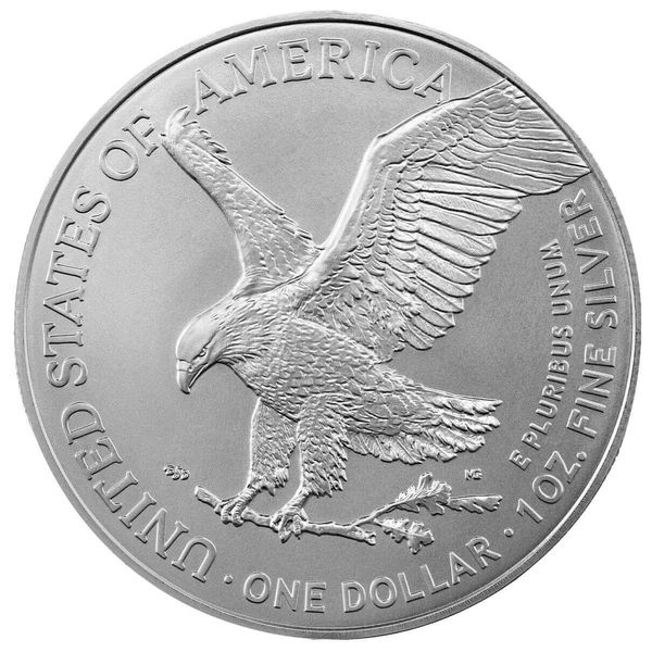 2025 United States Of America Mint Eagle And Walking Liberty 1 Troy Ounce 999 Fine Silver Legal Tender 1 Dollar Coin 07