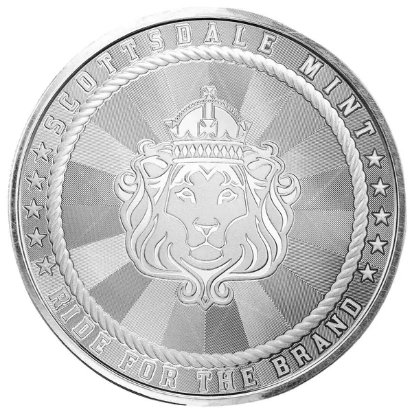 Scottsdale Mint Rifleman With Buffalo Privy 1 Troy Oz 9999 Fine Silver Round 01