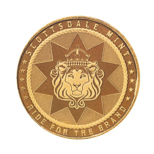 2025 Scottsdale Mint Cowboy Tenth Troy Ounce 9999 Fine Gold Round 06