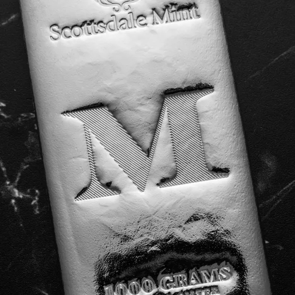 2025 Scottsdale Mint Imperium Troy Ounce 999 Fine Silver Cast Bar 9996 2