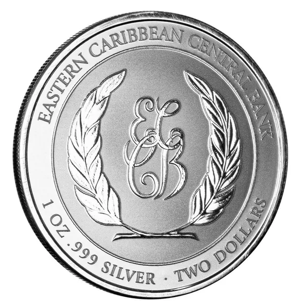 2024 Scottsdale Mint Ec8 St Lucia 1 Troy Ounce 999 Fine Silver Proof Like Coin 03 1