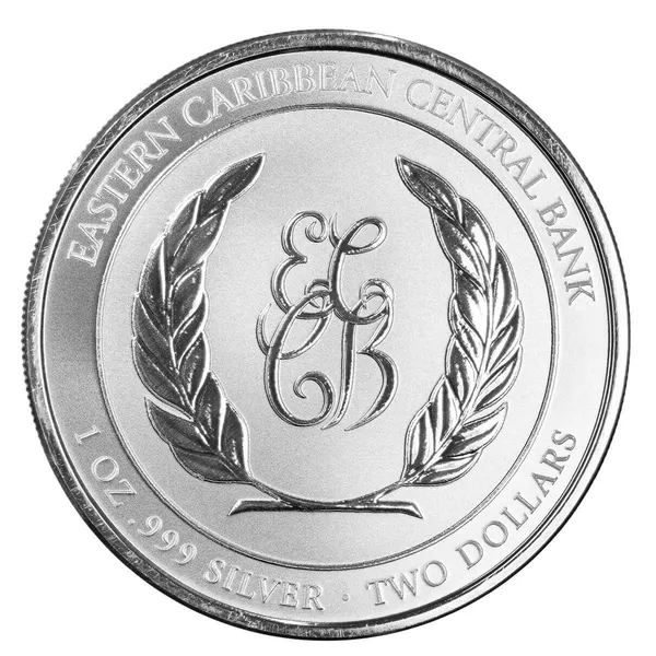 2024 Scottsdale Mint Ec8 St Lucia 1 Troy Ounce 999 Fine Silver Proof Like Coin 04