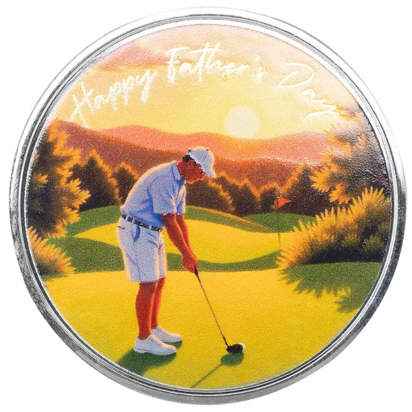 2025 Scottsdale Mint Fathers Day 1 Troy Ounce 999 Fine Color Silver Bars And Rounds 02