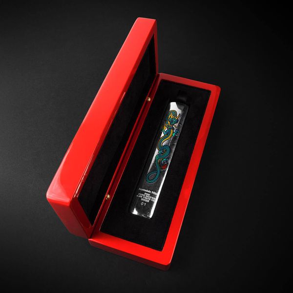 Scottsdale Mint Lucky Dragon Red Lacquer Wood Display Box 03 1