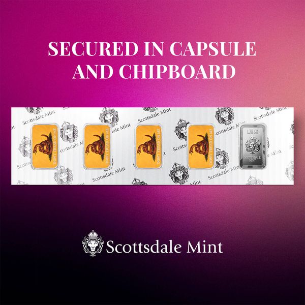 2025 Scottsdale Mint Dont Tread On Me 1 Troy Ounce 999 Fine Silver Color Bar Chipboard 0000 Color