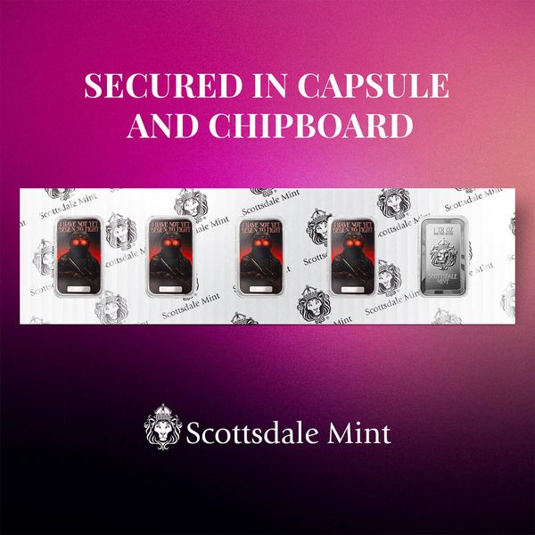 2025 Scottsdale Mint I Have Not Yet Begun To Fight 1 Troy Ounce 999 Fine Silver Color Bar Chipboard 0000 Color