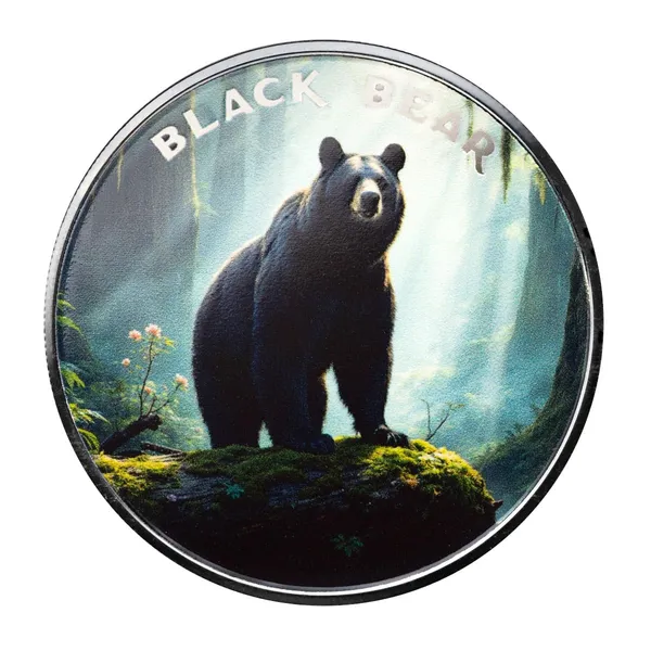 2025 Scottsdale Mint The Wild 1 Troy Ounce Fine Silver Color Round 18