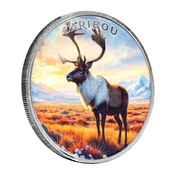 2025 Scottsdale Mint The Wild 1 Troy Ounce Fine Silver Color Round 22