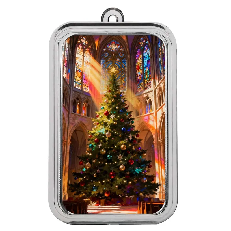 2025 Christmas Color Bullion Bar Tree Chapel Ornamental Capsule 2 Web