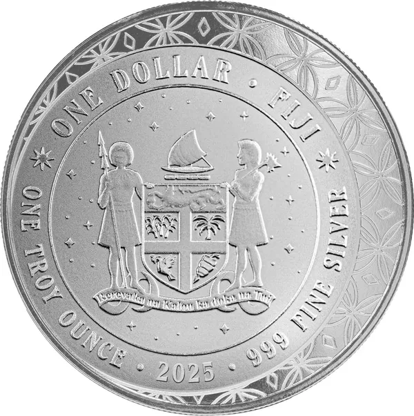 2025 Scottsdale Mint Fiji Unicorn Reverse 1 Oz Bu Silver Coin 1